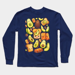 Avocado Toast Long Sleeve T-Shirt